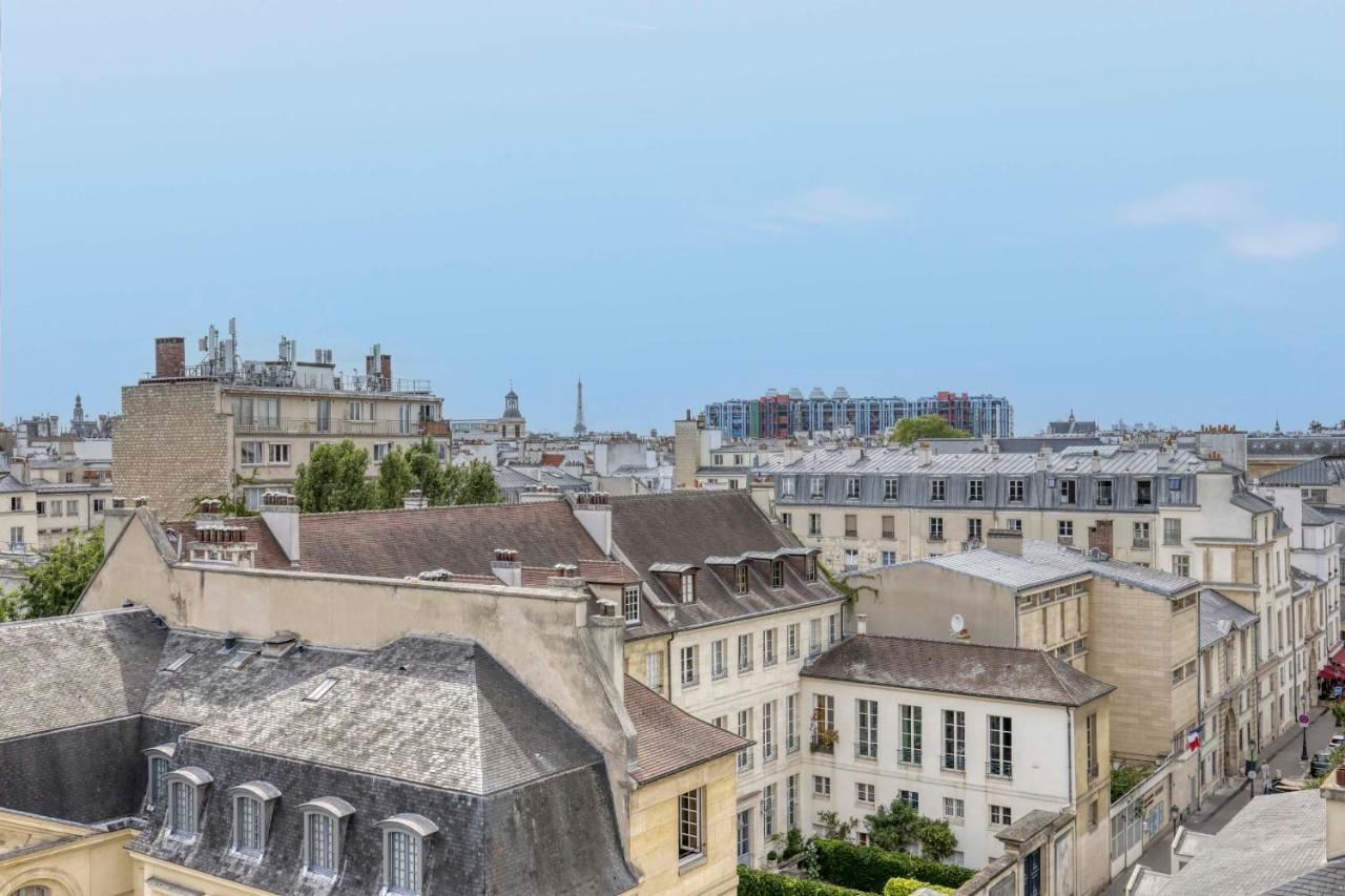 Luxury Penthouse With A/c Terrace & View-le Marais Appartamento *