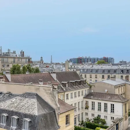 Luxury Penthouse With A/c Terrace & View-le Marais Appartamento *