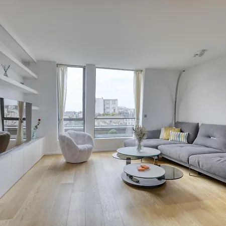 Luxury Penthouse With A/c Terrace & View-le Marais Appartamento *